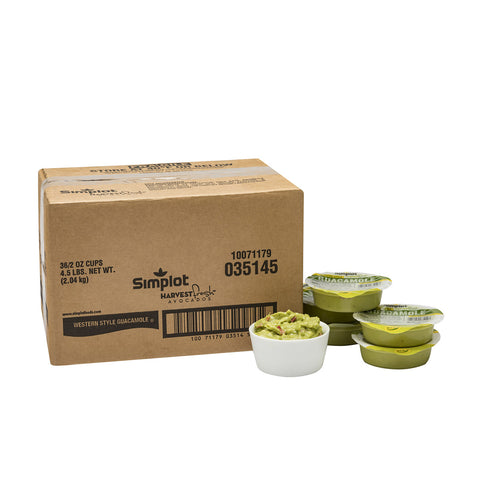 Simplot Harvest Fresh Avocados™ GUACAMOLE WESTERN SINGLES