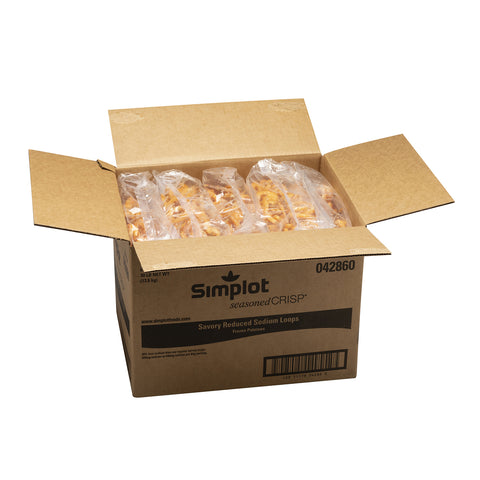 Simplot SeasonedCrisp® POTATO FRIES SAVORY LOOPS LOW SODIUM