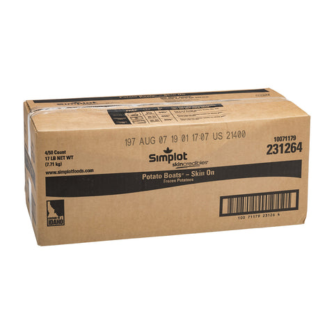 Simplot Skincredibles® POTATO BOAT SKIN-ON 1/2 SHELL W/ SHIELD 200 CT