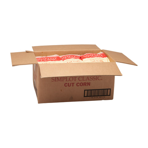 Simplot Golden Jubilee Cut Corn - 40 oz. bag, 12 bags per case