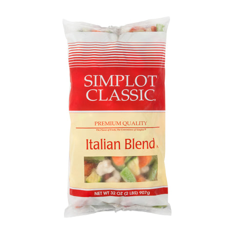 Simplot Classic Italian Vegetable Blend - 32 oz. package, 12 packages per case