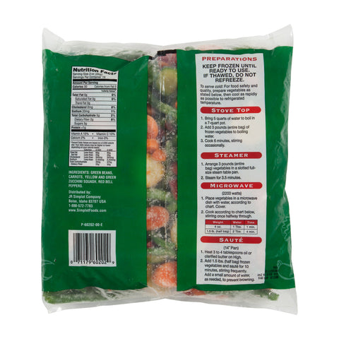 Simplot Culinary Select® VEGETABLE BLEND TUSCAN IQF