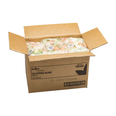 Simplot California Vegetable Blend - 32 oz. package, 12 package per case
