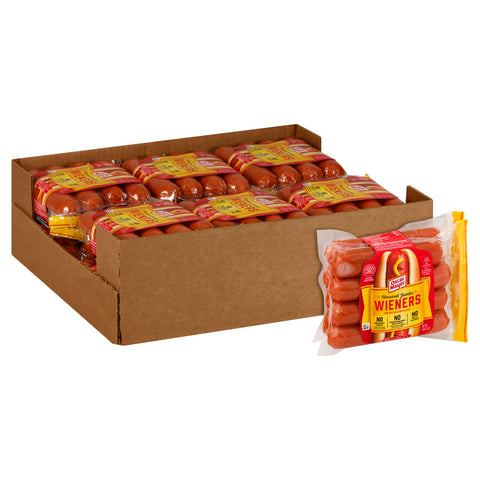 Kraft Oscar Mayer Hot Dog - Jumbo Wiener, 16 Ounce -- 12 per case.