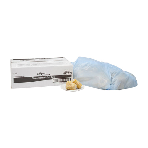 Simplot RoastWorks Flame Roasted Cob Corn, 3 Inch -- 96 per case