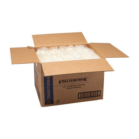 Simplot Hash Brown Freezerfrige Potato - Sliced, 5 Pound -- 6 per case.