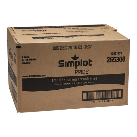 Simplot Pride® POTATO FRIES 1/4