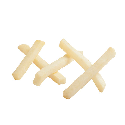 Simplot Pride 3/8 Inch Straight Cut Potato Fries, 5 Pound -- 6 per case.