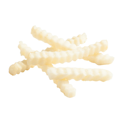 Simplot Pride Crinkle Cut Potato French Fry, 5 Pound -- 6 per case.