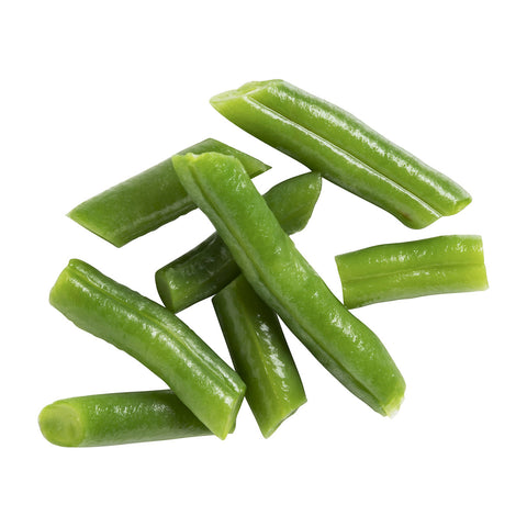 Simplot Regular Cut Green Beans - 20 lb. package, 1 package per case