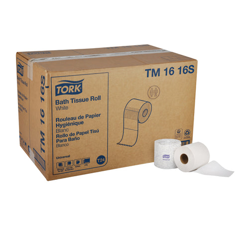Essity Tork White 2 Ply T24 Toilet Paper Roll -- 96 per case