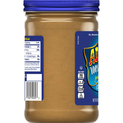 Peanut Butter Creamy Natural