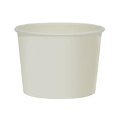 Solo® White CONTAINER PAPER FOOD SINGLE SIDED POLY 10 OZ