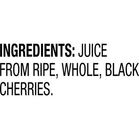RW Knudsen JUICE CHERRY BLACK GLASS