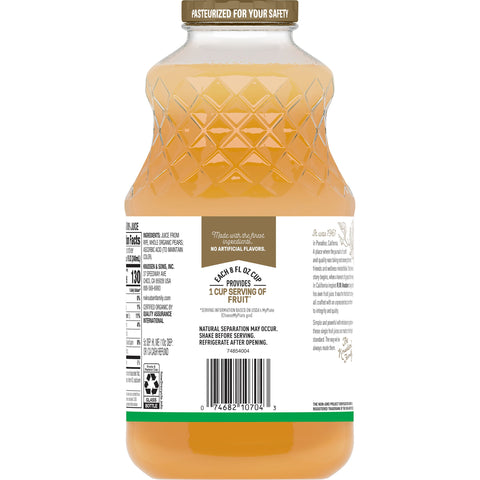RW Knudsen JUICE PEAR ORGANIC PLASTIC BOTTLE