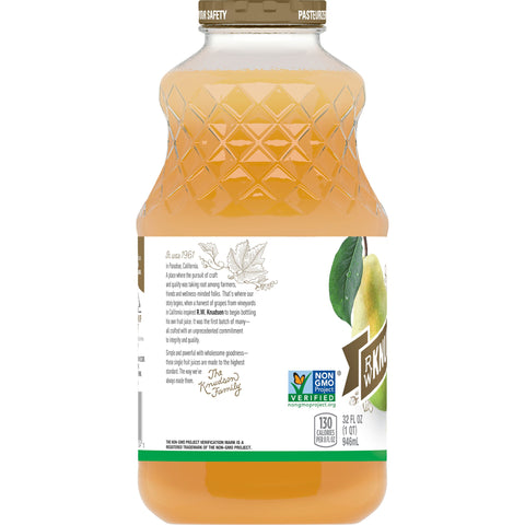 RW Knudsen JUICE PEAR ORGANIC PLASTIC BOTTLE