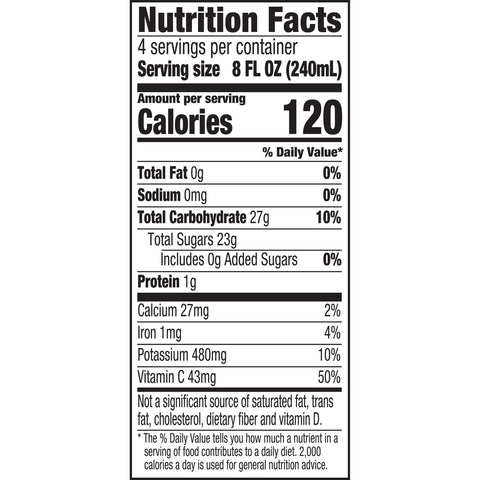 R.W. Knudsen Organic Grapefruit Juice, 32 Fluid Ounce -- 6 per case