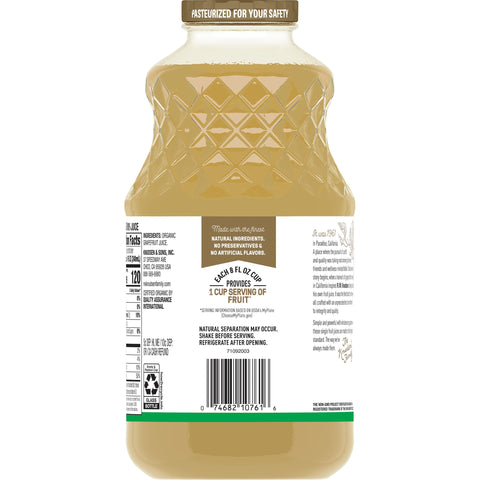 R.W. Knudsen Organic Grapefruit Juice, 32 Fluid Ounce -- 6 per case
