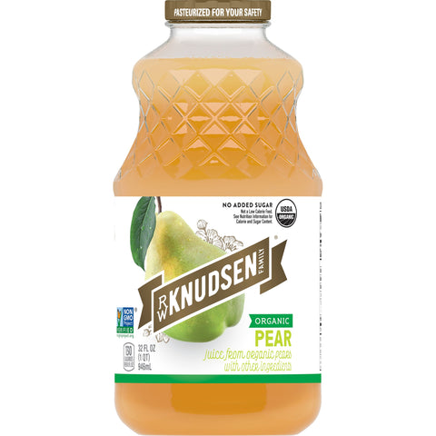 RW Knudsen JUICE PEAR ORGANIC PLASTIC BOTTLE