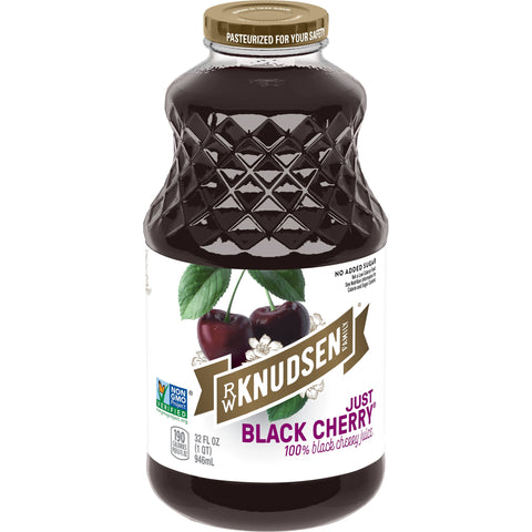 RW Knudsen JUICE CHERRY BLACK GLASS