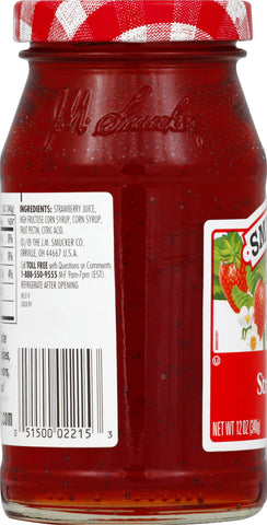 Smucker's® JELLY STRAWBERRY GLASS JAR