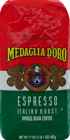 Medaglia d’Oro® COFFEE WHOLE BEAN ESPRESSO DARK