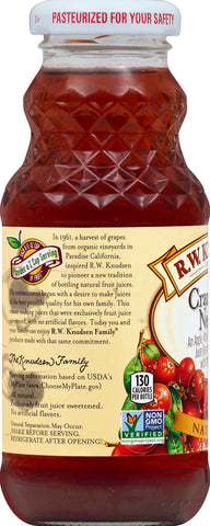 RW Knudsen JUICE CRANBERRY 100% GLASS BOTTLE