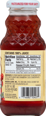 Juice Nectar Cranberry Blend