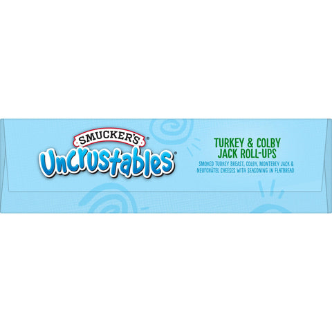 Uncrustables® SANDWICH TURKEY & CHEESE FLATBREAD POUCH FROZEN ROLL UPS