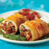 Tortilla Flour White Pressed 6.5
