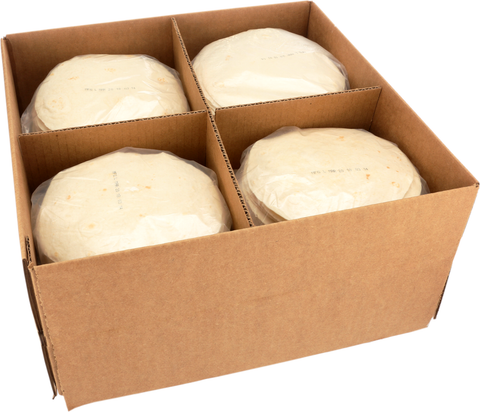 Tortilla Flour White Pressed 6.5
