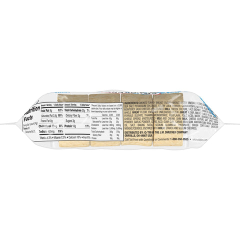 Uncrustables® SANDWICH TURKEY & CHEESE FLATBREAD POUCH FROZEN ROLL UPS