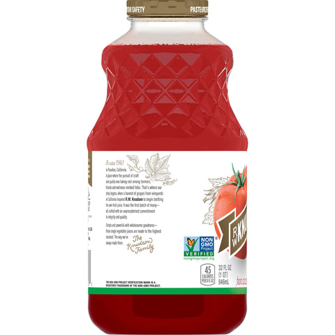 RW Knudsen BEVERAGE JUICE TOMATO ORGANIC GLASS