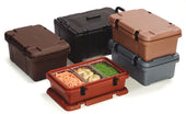 Carlisle CARRIER PAN CATERAIDE™ COMBINATION INSULATED BROWN 24 QT