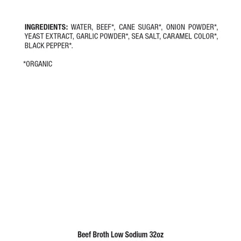 Pacific Foods BROTH BEEF LOW SODIUM ORGANIC