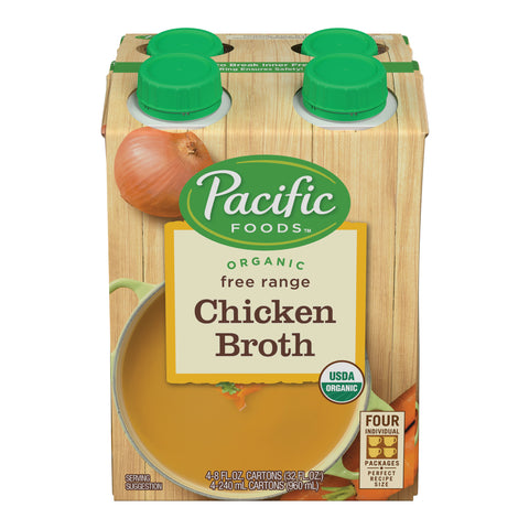 Pacific Foods BROTH CHICKEN FREE RANGE ORGANIC RTU
