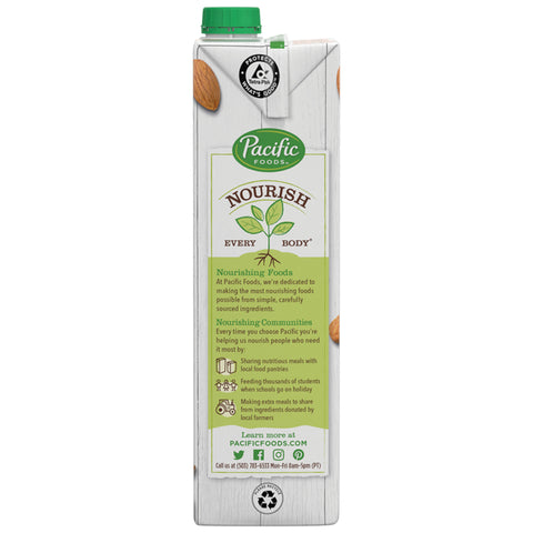 Pacific Foods MILK ALMOND ORIGINAL ORGANIC