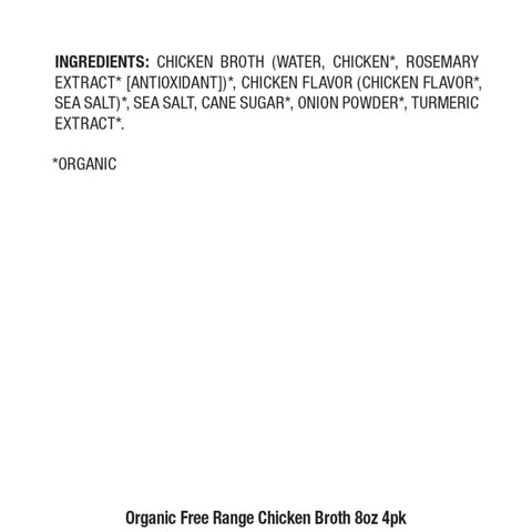 Pacific Foods BROTH CHICKEN FREE RANGE ORGANIC RTU