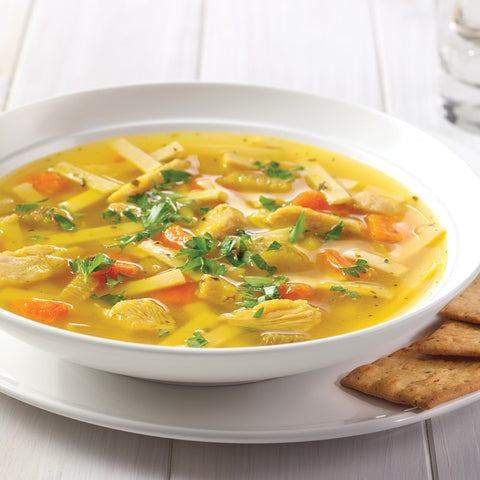 Campbells Reserve Chicken with Egg Noodle Soup, 4 Pound -- 4 per case