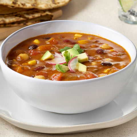 Campbells Signature Southwestern Vegetarian Chili Soup, 4 Pound -- 4 per case.