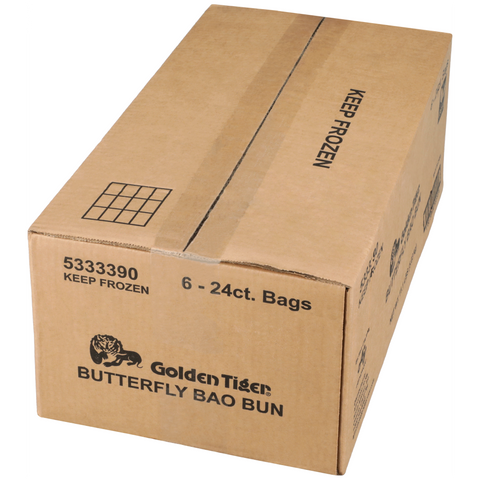 Golden Tiger Butterfly Bao Bun, 1.85 Pound -- 6 per case