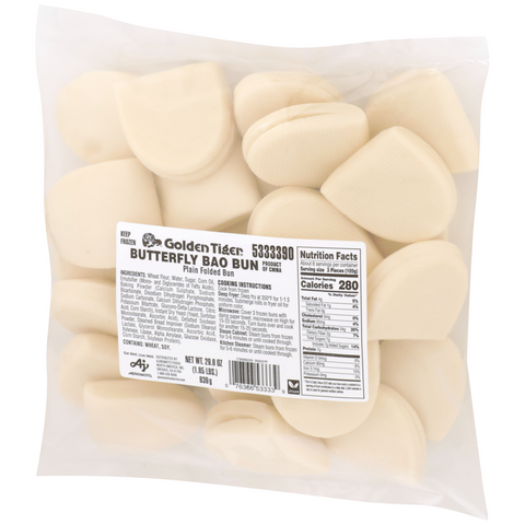 Golden Tiger Butterfly Bao Bun, 1.85 Pound -- 6 per case