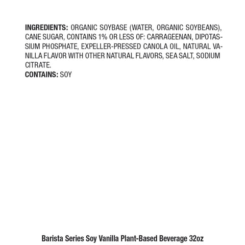 Milk Soy Blender Vanilla Low Fat