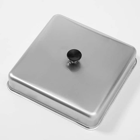 American MetalCraft COVER BASTING SQUARE SS 10X10X2