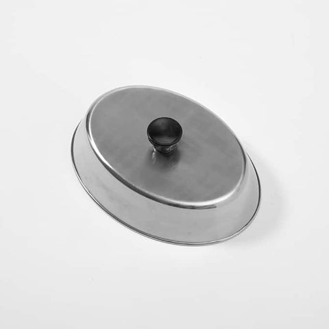 American MetalCraft COVER BASTING S/S W/ KNOB S/S 11-7/8