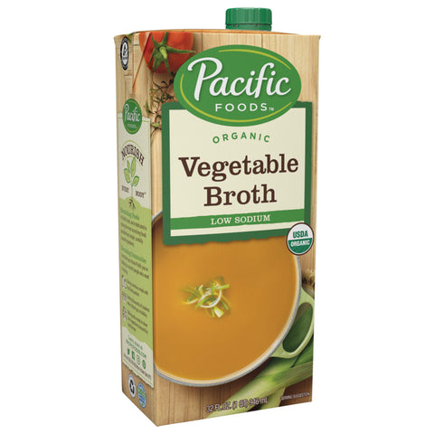 Pacific Foods BROTH VEGETABLE LOW SODIUM ORGANIC