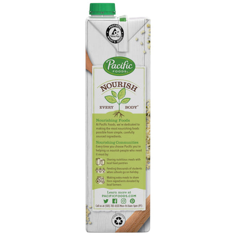 Pacific Foods MILK HEMP ORIGINAL UNSWEETENED