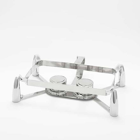 American Metalcraft Stainless Steel Rectangular Chafer Base Only, 22 x 16 x 5 3/4 inch.