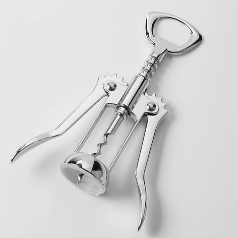 American MetalCraft CORKSCREW WING TYPE W/ PLASTIC BOTTLE REST