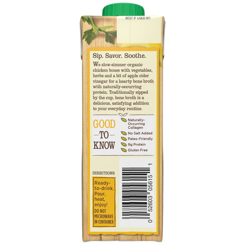 Pacific Foods BROTH CHICKEN BONE ORGANIC